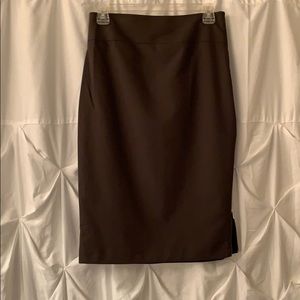 Express olive pencil skirt
